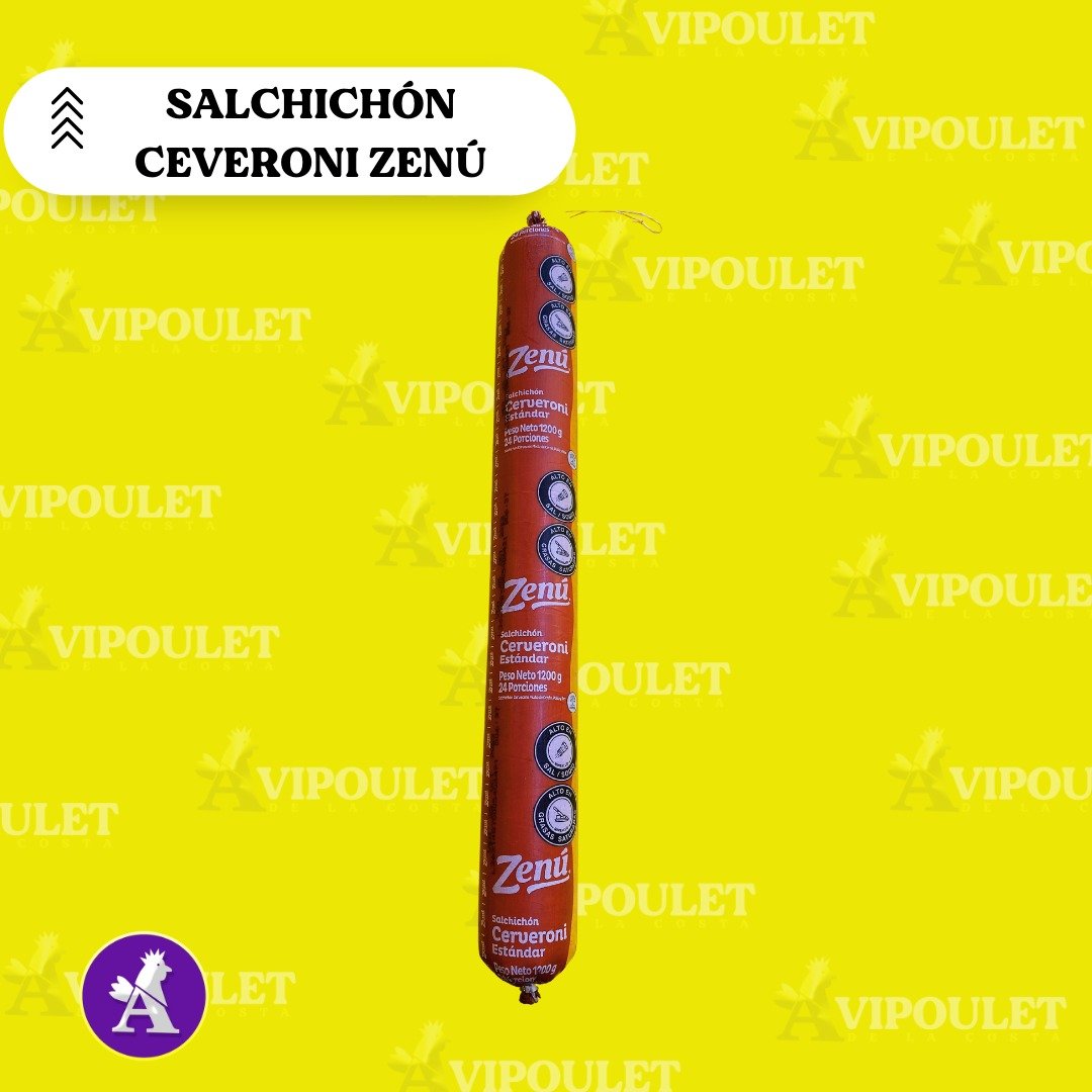 SALCHICH&Oacute;N CERVERONI  ZENU